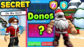 BUFF SANTA🎅 DONATES ME OP SECRET PETS! in Roblox Bubblegum Simulator