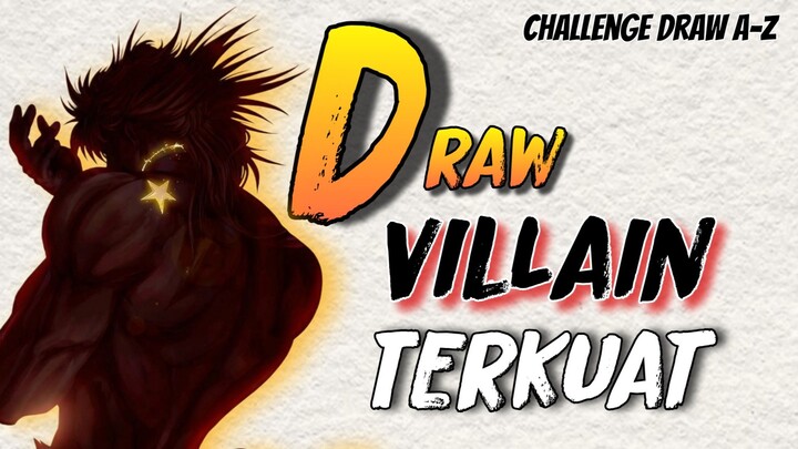 Cuma gambar… tapi auranya dapet banget 😮‍🔥” (challenge draw A-Z)