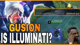 THIS IS THE REASON THEY STARTED SAYING MY GUSION IS ILLUMINATI | 6 HANDS?| GUSION MONTAGE #7|MLBB