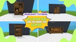 NIH KU KASIH TAU CARANYA BUAT DEKORASI DI MINECRAFT