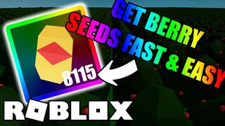 HOW TO GET BERRY SEEDS (FAST AND EASY TRICK) | ROBLOX SKYBLOCK [BETA]