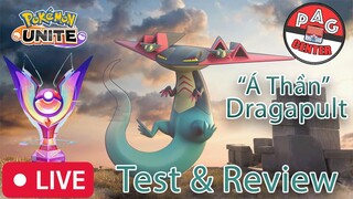 Á Thần Dragapult gia nhập PKM Unite !!! | Pokemon Unite | PAG Center