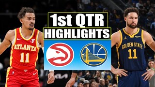 Golden State Warriors vs Atlanta Hawks 1st QTR GAME Highlights | Jan.24 | NBA 2024