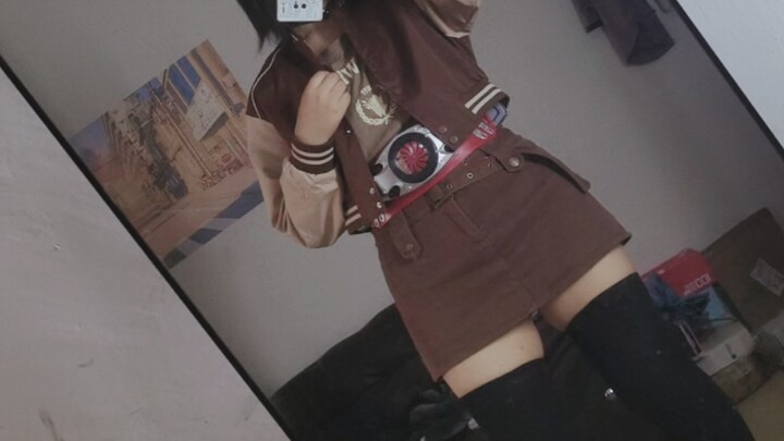 Just got off work from Shuka and came back—changing into a different persona (not really).