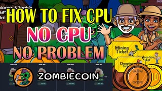 ZOMBIECOIN NO CPU NO PROBLEM