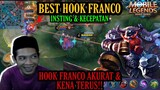 GAMEPLAY HOOK FRANCO: INSTING & KECEPATAN❗ PASTI KENA 😱 | Gaming | Mobile Legends - MLBB