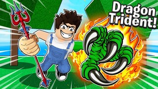 THIS TRIDENT GIVES YOU DRAGON POWERS! Roblox Blox Fruits