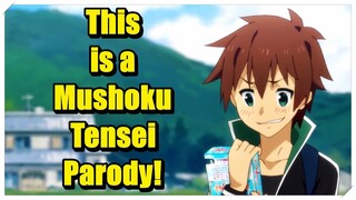 How Konosuba has made Fun of Mushoku Tensei!