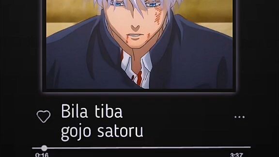 gojo satoru jj lagu azab