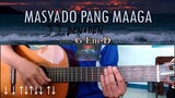 Masyado Pang Maaga - Ben&Ben - Guitar Chords