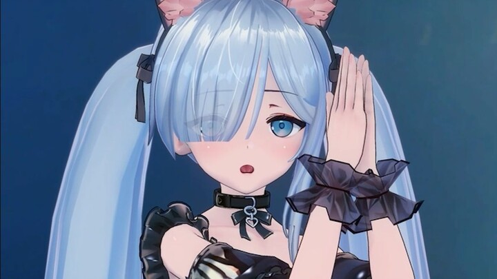[MMDD/ Azur Lane] Janus gradually became outgoing after being educated by the commander ❤