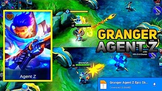 AGENT Z GRANGER EPIC SKIN SCRIPT - 100% WORKING, WITH LOBBY, SKIN ICON, FULL EFFECTS || MLBB