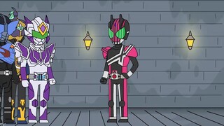 Crossing the Great Shocker leader to synthesize various villains