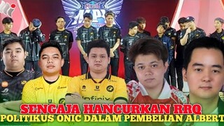 MISI DIBALIK PEMBELIAN ALBERT ! ONIC Sengaja Hancurkan RRQ Di Awal Season Mpl id s12