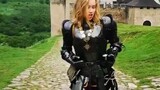 A real woman in a real armor