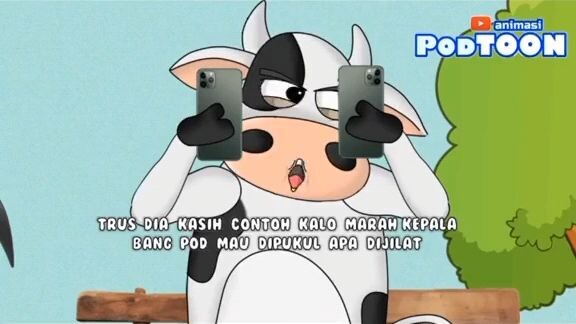 panda ngamuk akibat bang pod salah ngomong#komedilucu#hiburanpodtoon