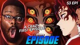OMG! KOKUSHIBO & THE UPPER MOON STRONG PULL UP GAME! | Demon Slayer Season 3 FULL Episode 1 Reaction
