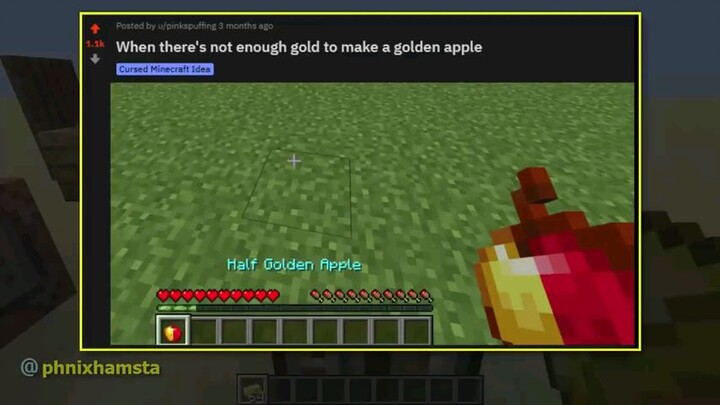 Half golden apple?.