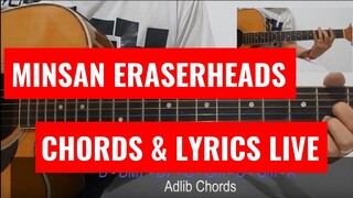 Minsan by Eraserheads Acoustic Guitar Chords and Lyrics