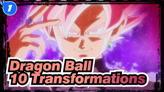 Dragon Ball|Ten Classic Saiyan Transformations in one time_1