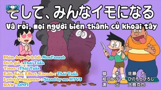 Doraemon : Và rồi , mọi người biến thành củ khoai lang nướng - Búp bê đất sét