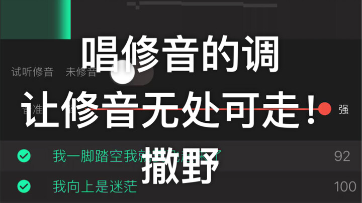 If you sing the pitch-corrected tune and then pitch-correct it again… unbelievable!