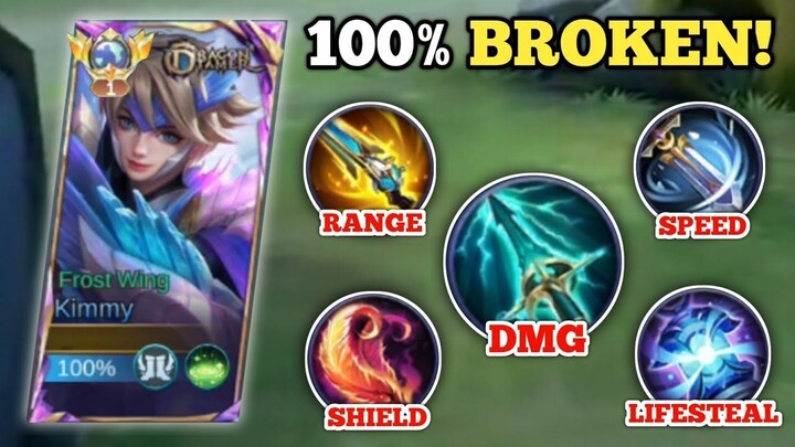 KIMMY MOVEMENT SPEED HACK 2026! (mythical honor!) KIMMY BEST BUILD -MLBB