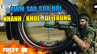 [Garena Free Fire] AWM sau sửa đổi , nhanh -khỏe- dễ trúng | TTD