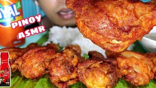 Spicy Fried Chicken! With Samyang Nuclear Fire Sauce (Filipino/Pinoy ASMR MUKBANG)