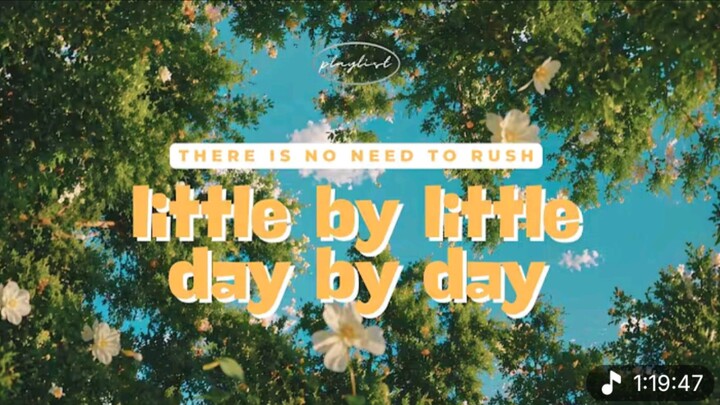 Playlist |When you don't want to do anything, it's okay to take it slow