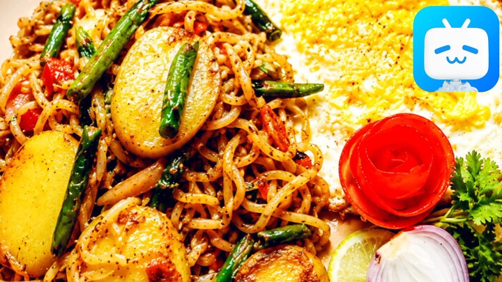 Easy Noodles Recipe | 简单美味的面条 🍜