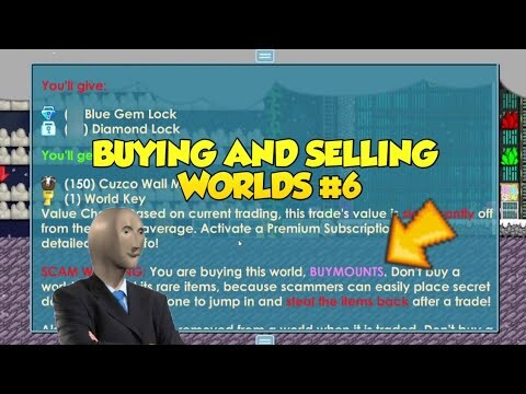 BUYING AND SELLING WORLDS #6 | GROWTOPIA