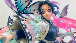 [玩具废柴]分享405 魔方工作室 鬼灭之刃 虫柱 蝴蝶忍 GK模玩