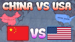 China Vs USA 2025 - HOI4 Timelaspe