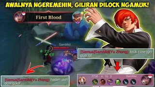 Baru menit 1 udah ngeremehin orang, GILIRAN DILOCK NGAMUK WKWKWK Chou Solo Ranked Gameplay - MLBB