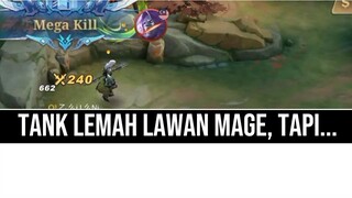 Tank Kek Batu kalo lawan MM, tapi kek Kerupuk kalo lawan mage