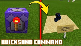 Quick Sand Trap | Command Block