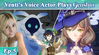 Venti's English Voice Actor plays GENSHIN IMPACT! Part 5 - Sorry Timmie :(