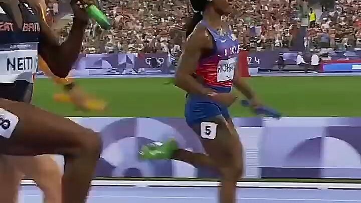 How Fast is she _ 🤯🔥 _ #olympics #speed #athlete
