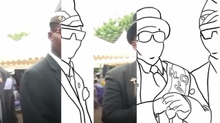 Gambar Tangan 1000 frame! Tarian Peti Mati