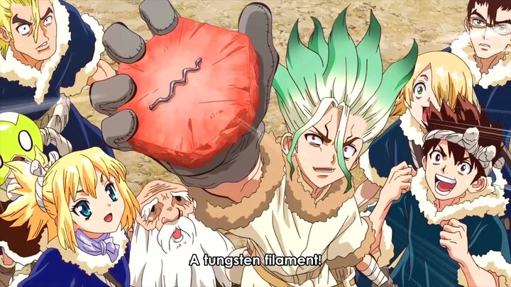 Dr. Stone 3rd Season Best and Funny Moments | 博士の最高で面白い瞬間の状況. 石：新世界 # 6