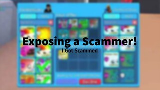 I Got SCAMMED!😡Exposing a SCAMMER😱Bubblegum Simulator!