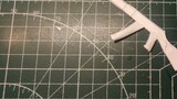 [Tutorial Origami] Lipat segenggam peralatan klasik (asli) dengan kertas, lipat murni kertas 1/4A4 t