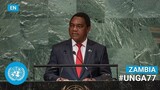 🇿🇲 Zambia - President Addresses United Nations General Debate, 77th Session (English) | #UNGA