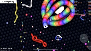 Slither.io A.I. 200,000+ Score Epic Slitherio Gameplay #90 13