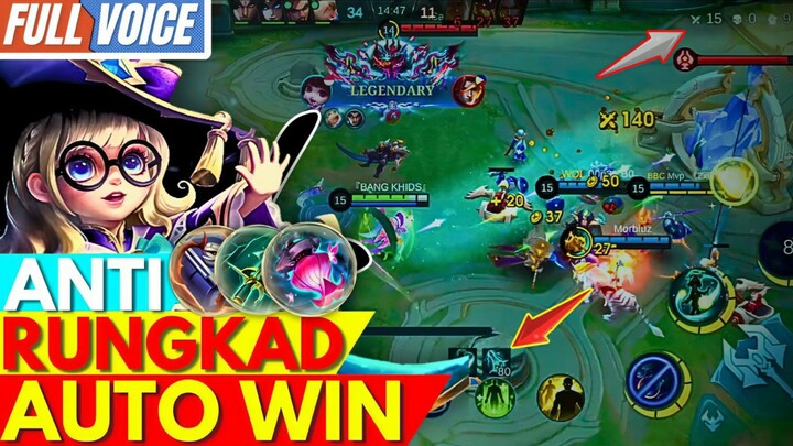 ONIC SANZ LEWAT ! INI DIA, BUILD CHANGE ANTI RUNGKAD AUTO WIN. MLBB