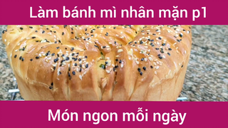 Làm mì nhân mặn p1