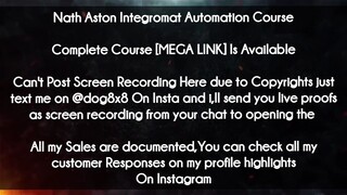 Nath Aston Integromat Automation Course course download