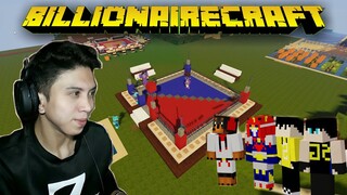 BILLIONAIRECRAFT #13 : GUMAWA ng BOXING RING (Filipino Minecraft SMP)