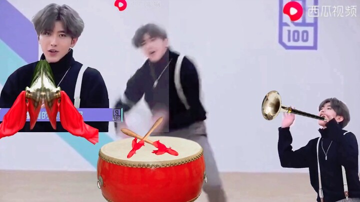 I’m Cai Xukun, and I’ve been learning lion dancing for two and a half years!